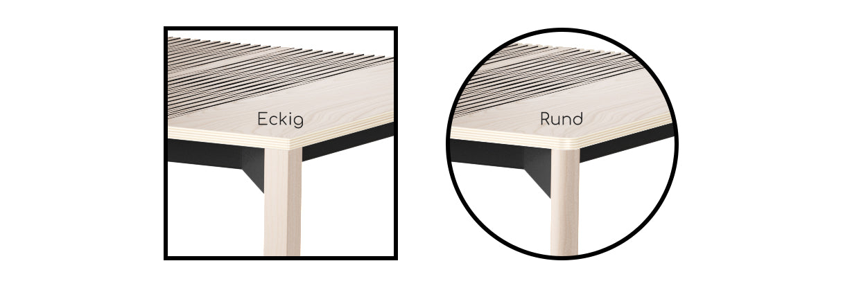 iLAIK-Tischform-eckig-rund